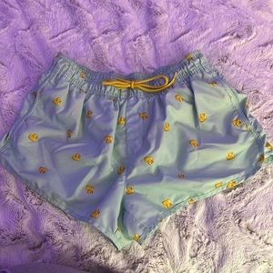 women’s ducky swim shorts